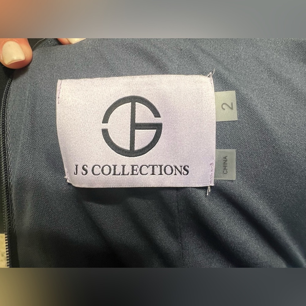 Muted Blue Js Collections Formal Dress - image 5